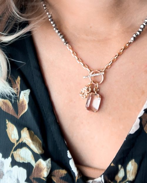 Silver & Gold Chain Necklace