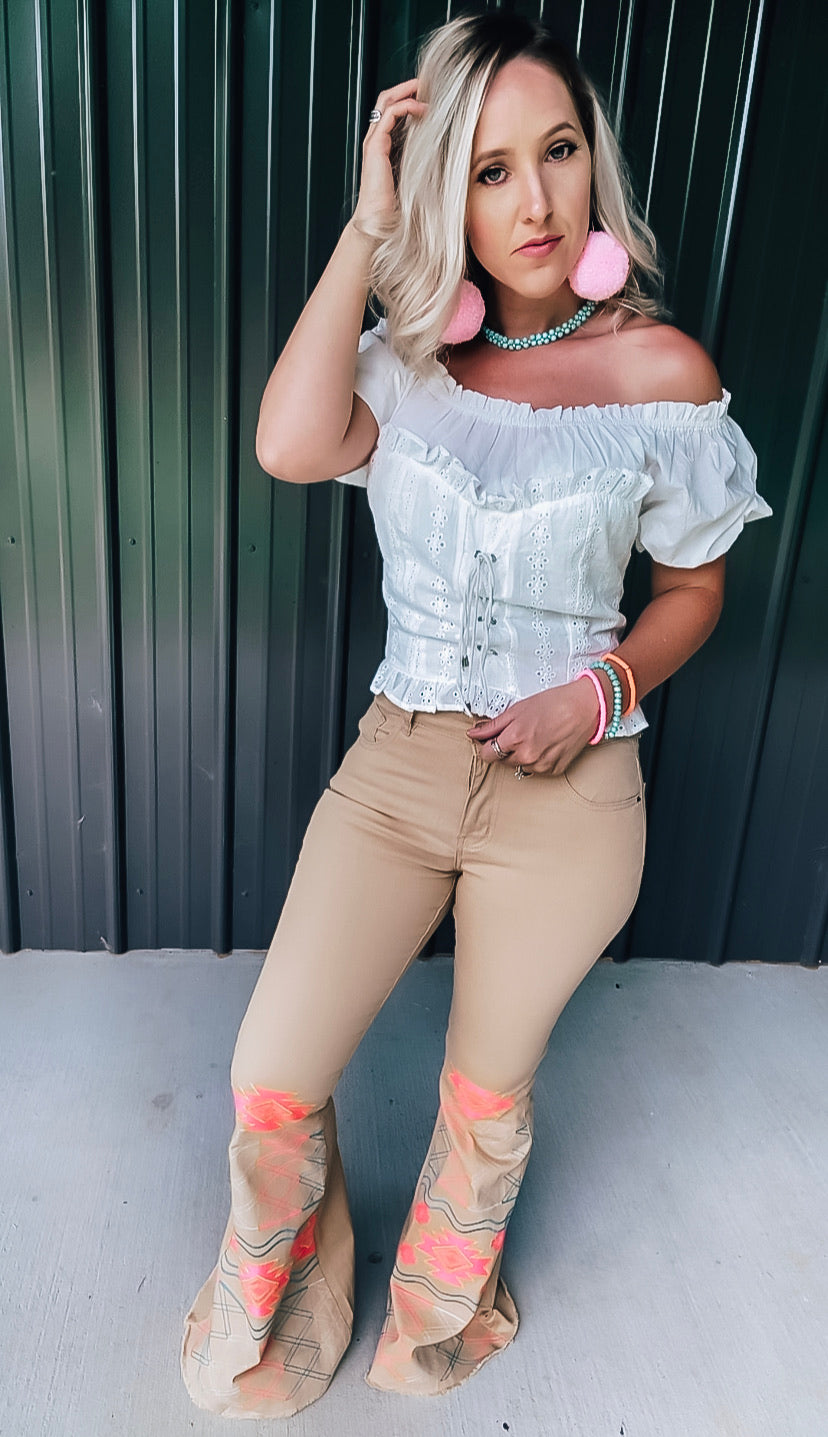 Tan Aztec Bells
