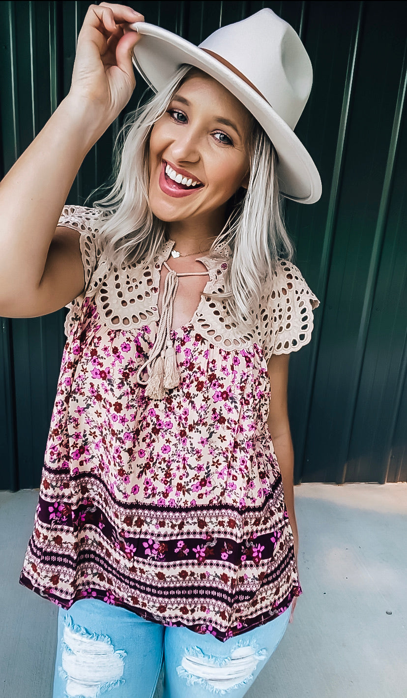 Floral Dress Top