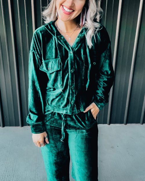Deep Green Lounge Set
