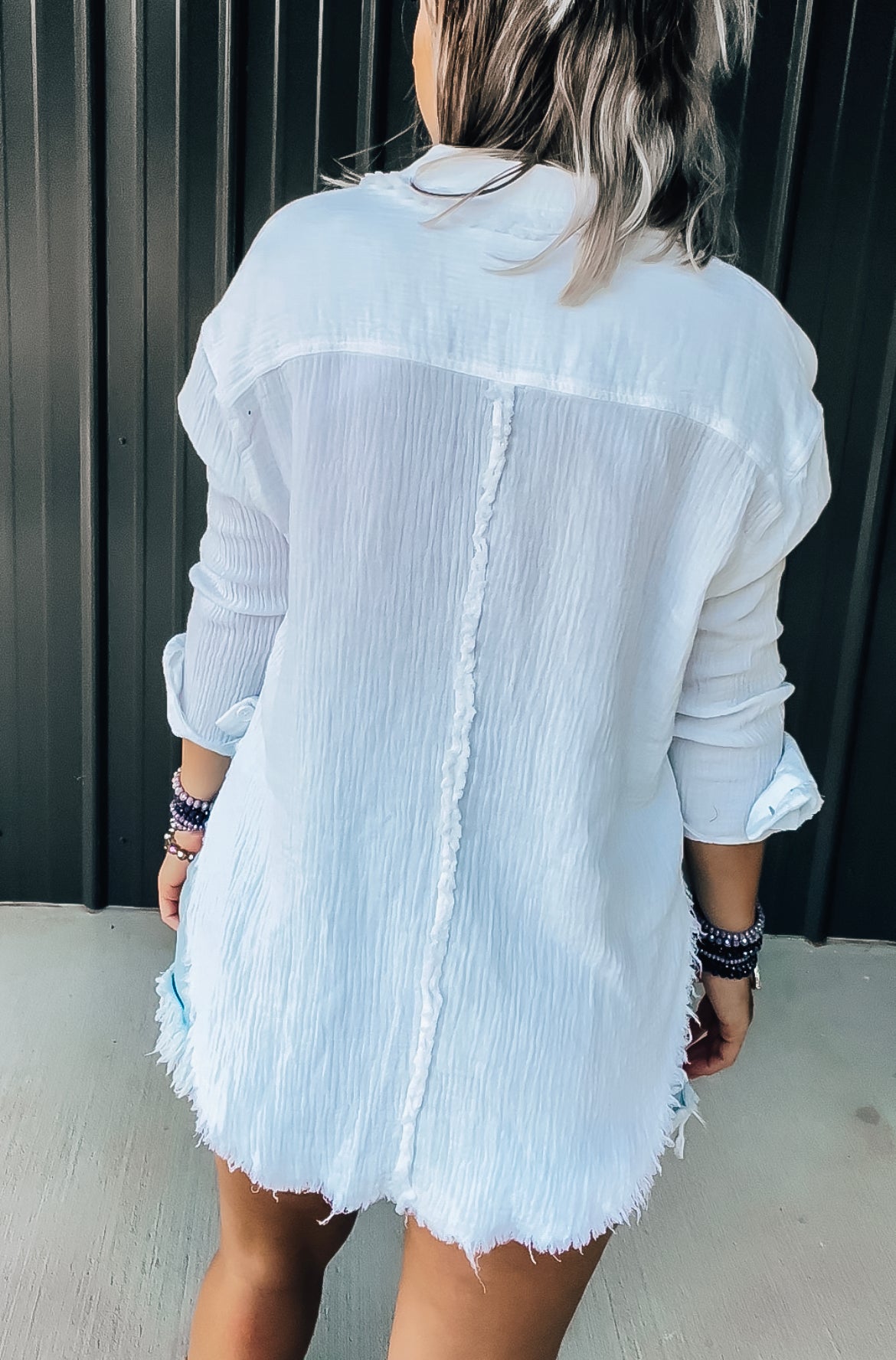 White Gauze Flannel - Image 5