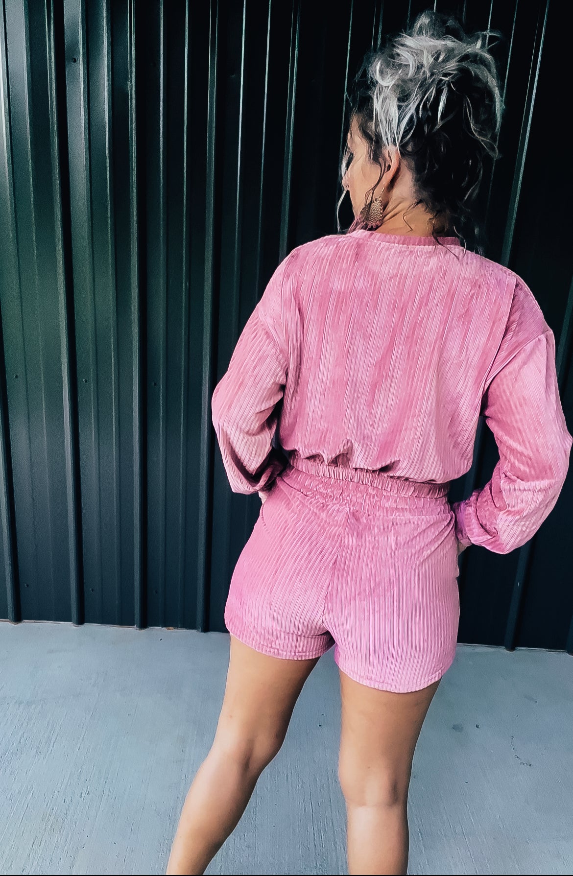 Mauve Corduroy Set - Image 4
