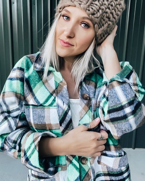 Green Plaid Flannel