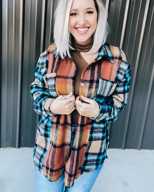 Rusty Blue Flannel