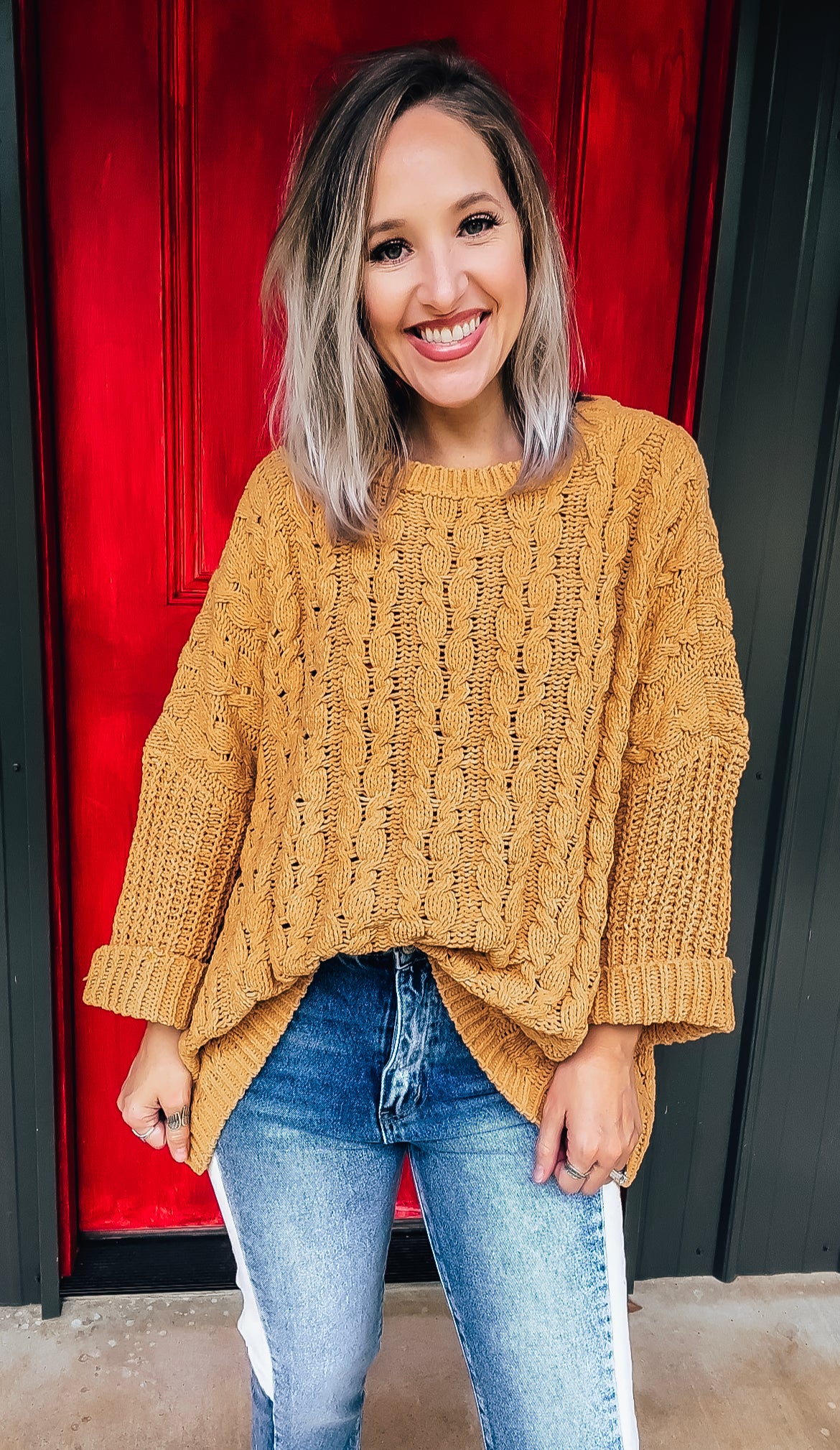 Pumpkin Soft Sweater