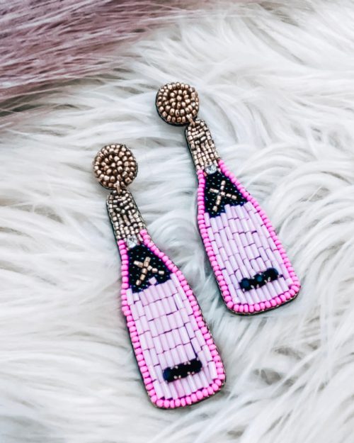 Popping Champagne Earrings