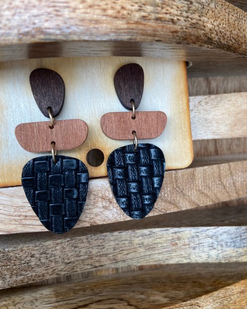 Teakwood Earrings