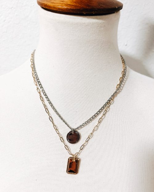 Gold & Silver Necklace