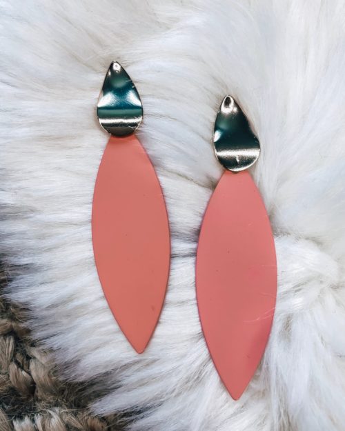 Corally Pink Earrings