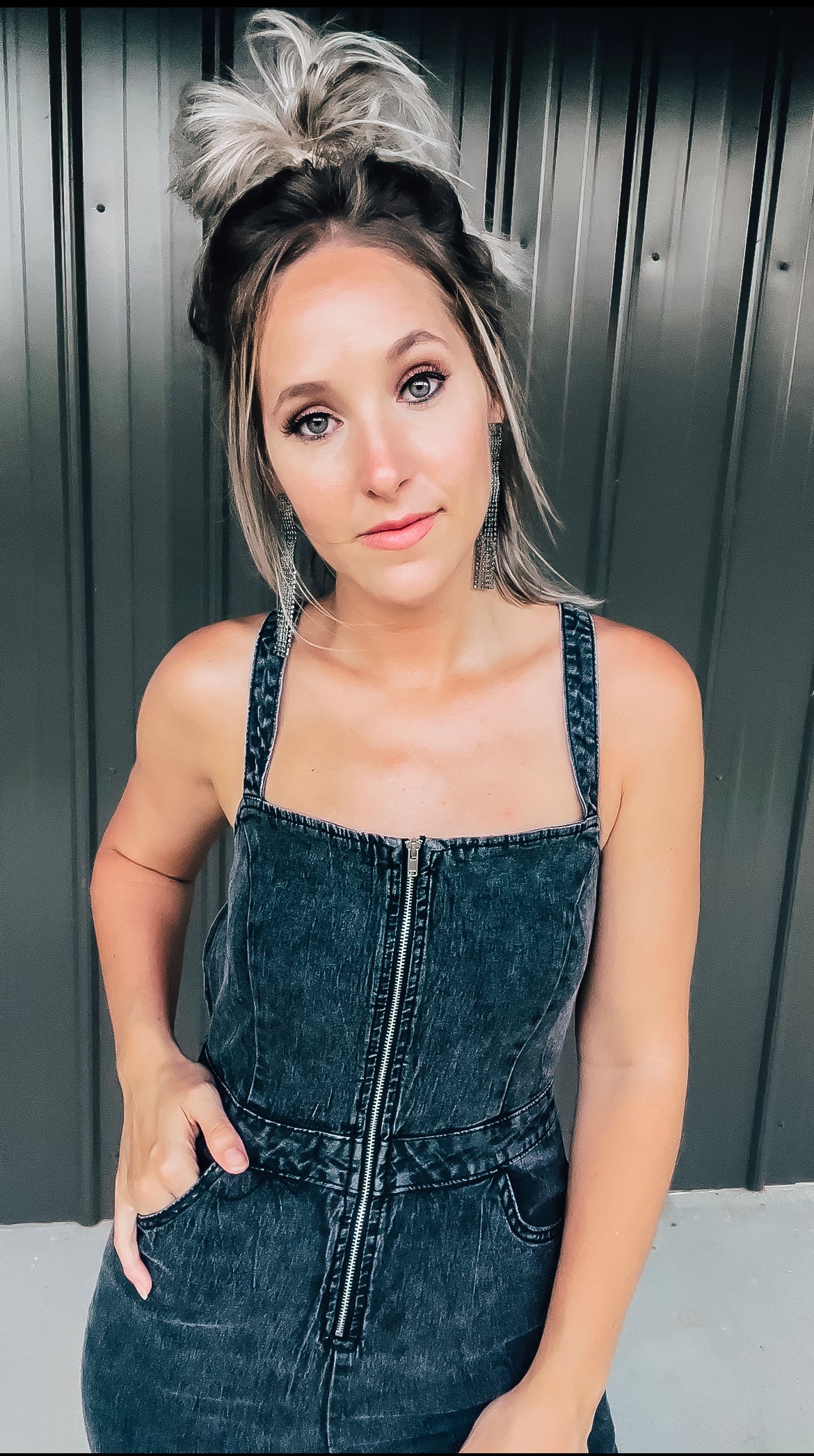 Vintage Black Jumpsuit - Image 10