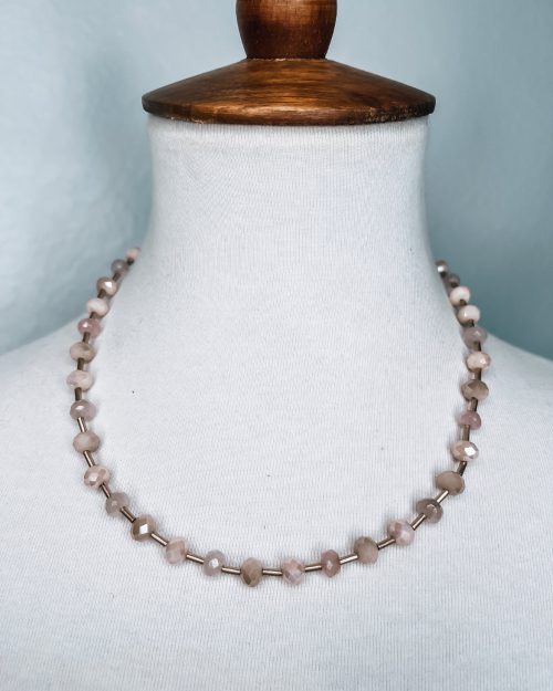 Pink Stone Necklace