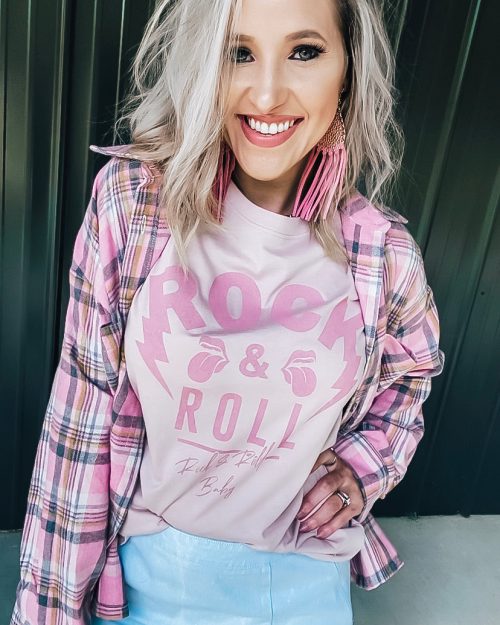 Pink Plaid Flannel