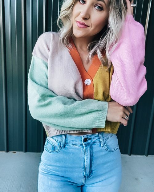 Mellow Crop Cardigan Sweater