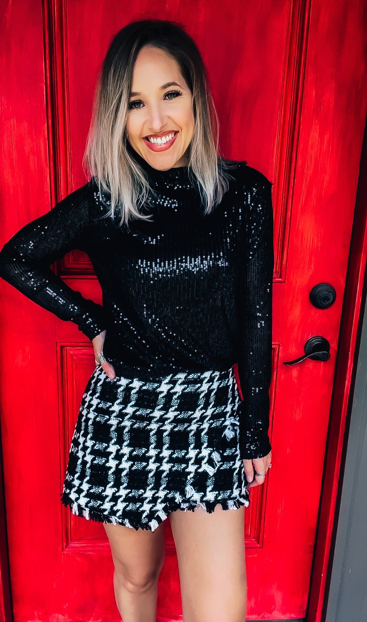 Black & White Skort - Image 3