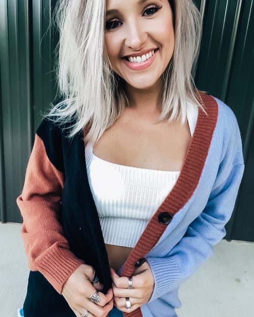 Split Cardigan