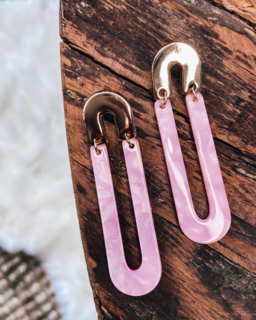Pink Trudy Earrings