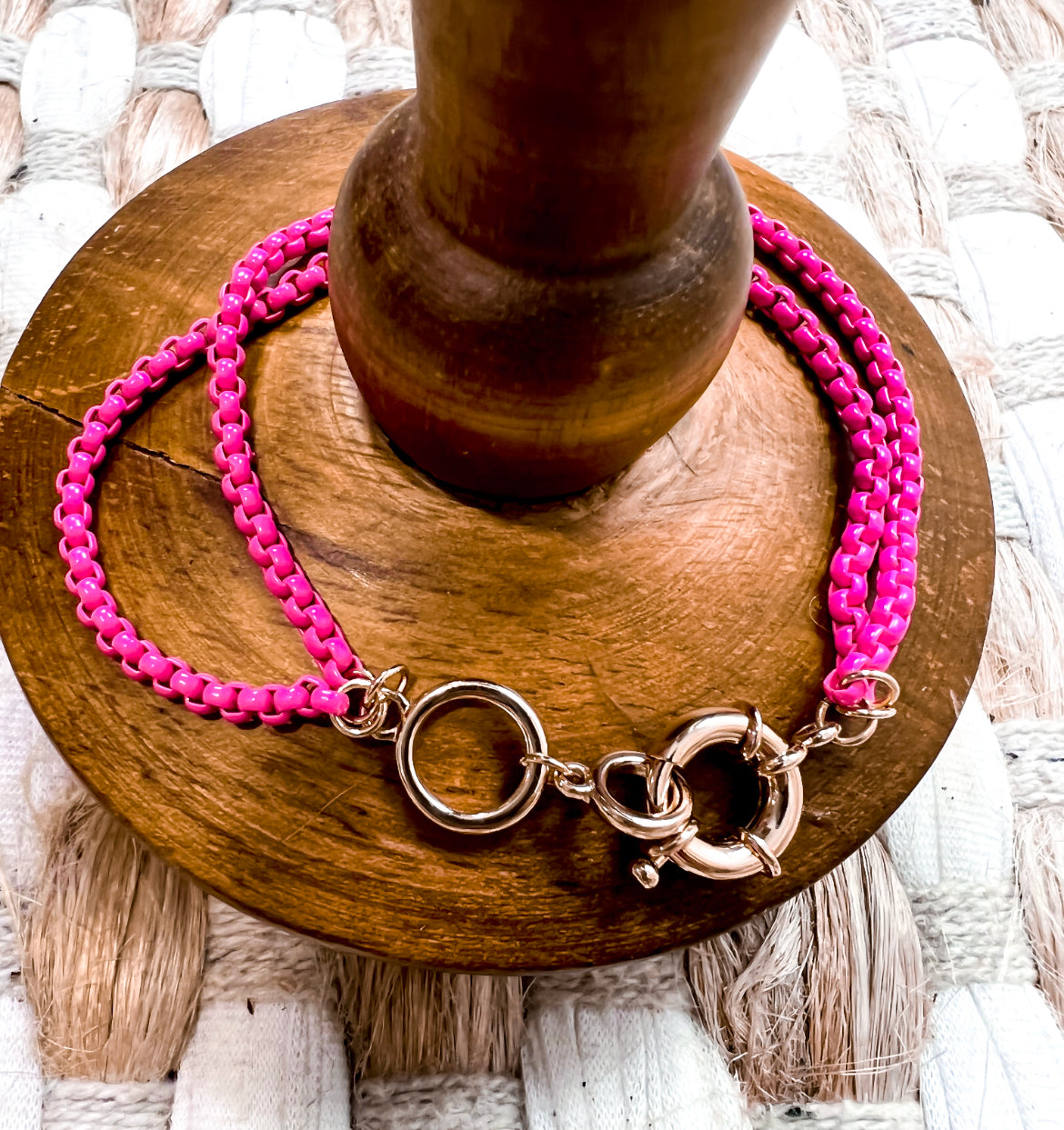 Hot Pink Bracelet - Image 5