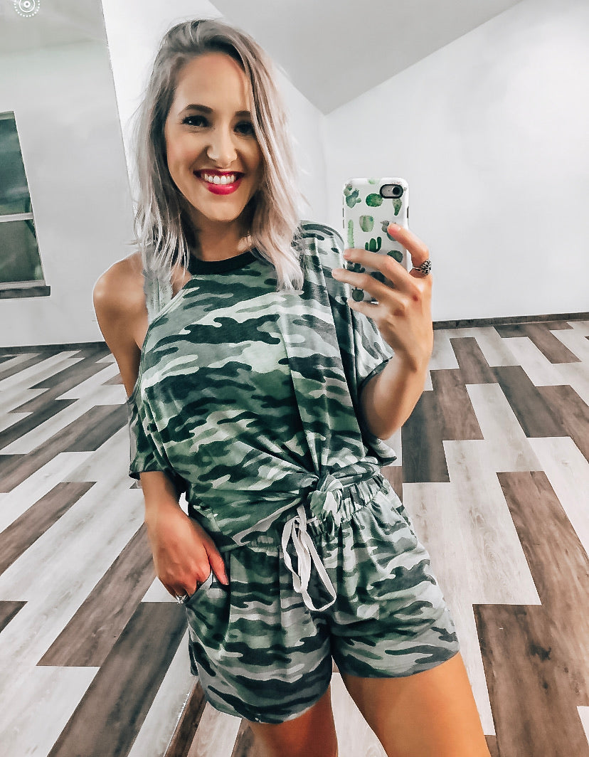 Camo Lounge Set