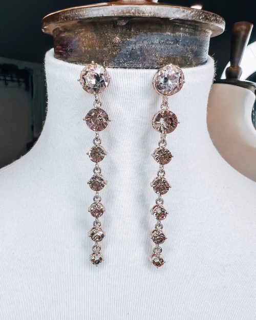 Champagne Dangle Earrings